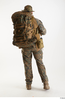 Casey Schneider Paratrooper Pose 2 holding gun standing whole body…